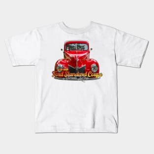 1940 Ford Standard Coupe Street Rod Kids T-Shirt